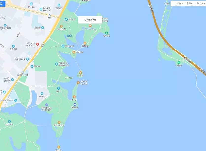 東湖聽(tīng)濤景區(qū)游玩路線(xiàn)圖 這份導(dǎo)覽圖值得收藏